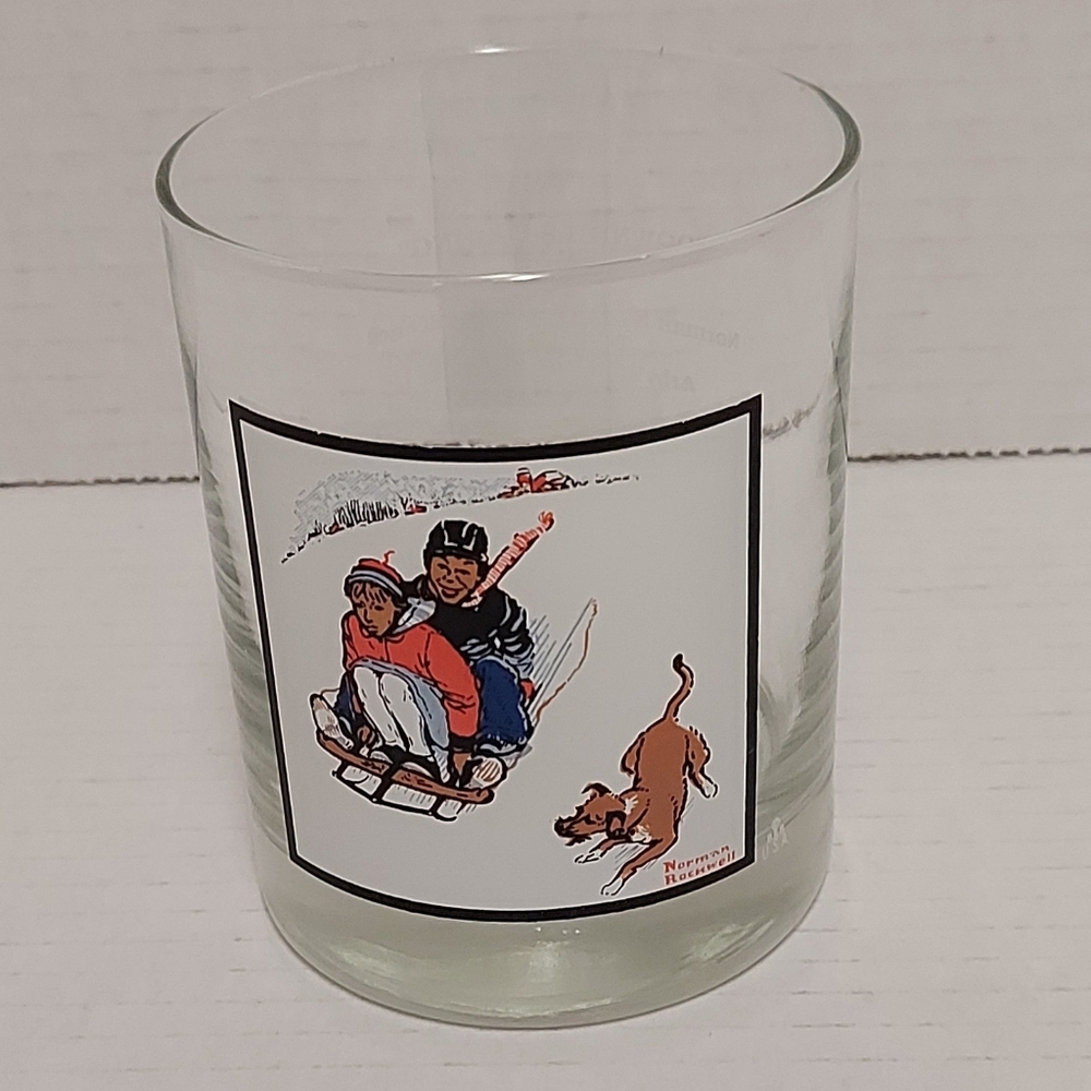 1979 Pepsi collectible Norman Rockwell glass Arbys